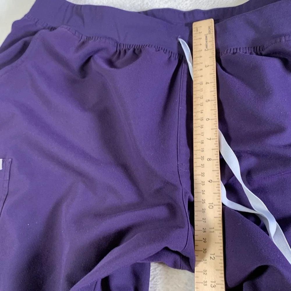 Figs Scrub Pants 4XLT Hunter Purple Kade Cargo Medical Healthcare Nursing Lot 2 - Picture 5 of 15